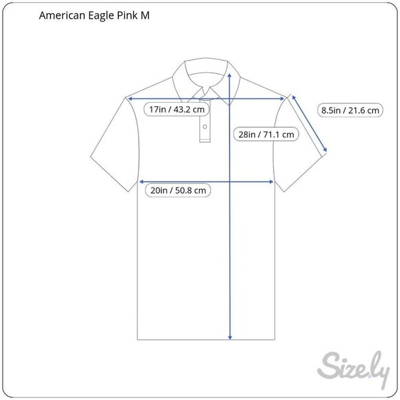American Eagle Mens Medium Pink Striped Classic Fit Short Sleeve Polo Shirt Sz M - Picture 3 of 8